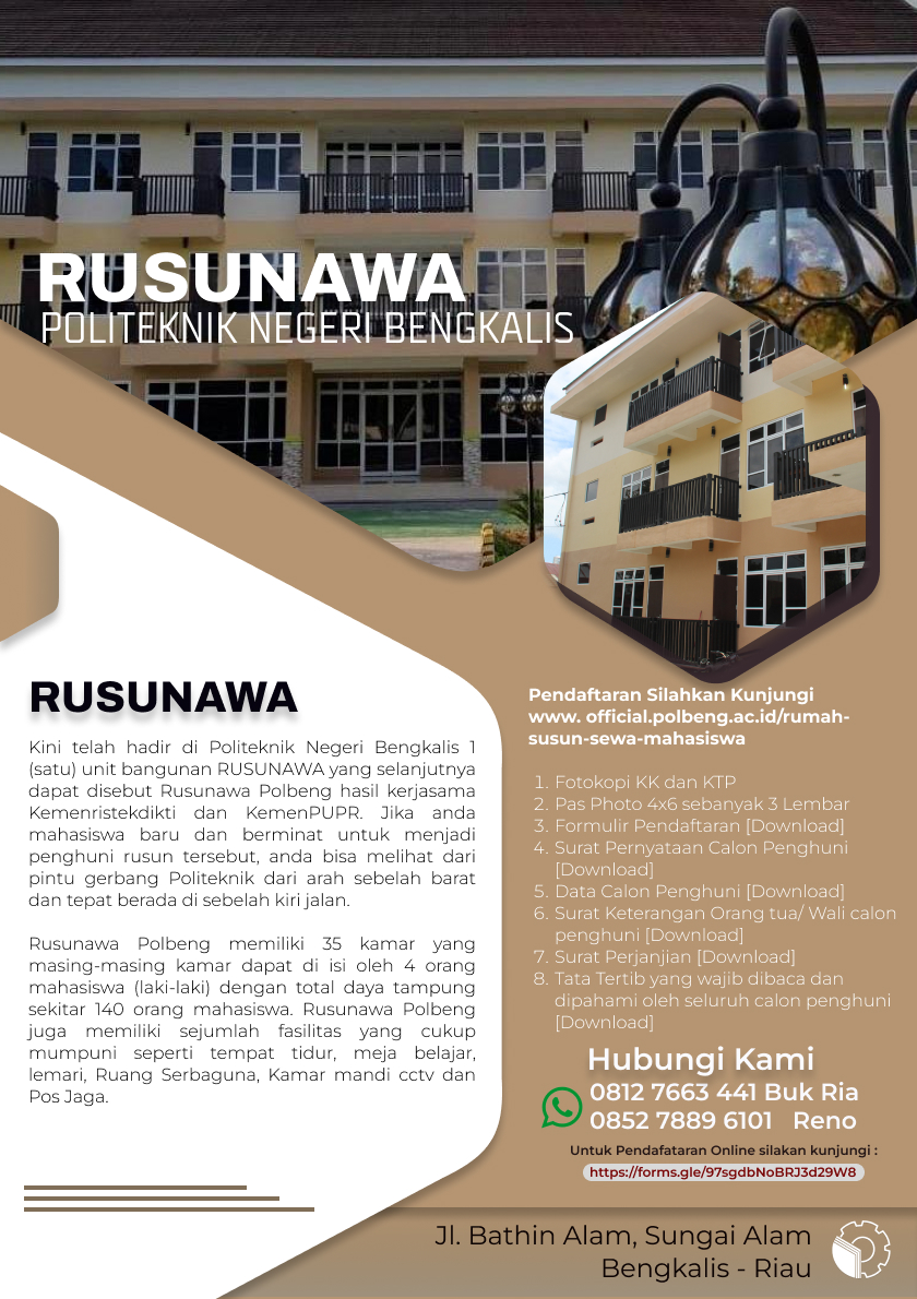 Rusunawa Politeknik Negeri Bengkalis