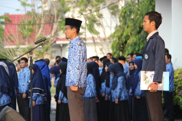Upacara Peringatan Hari Kesaktian Pancasila di Polbeng Berlangsung Khidmat